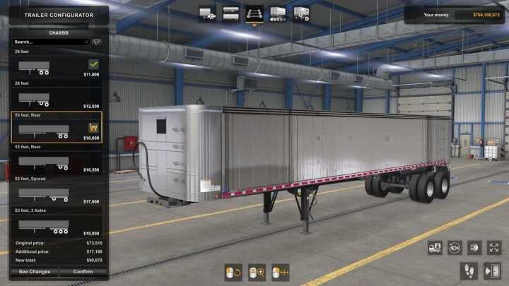 Frameless Dump Trailer V1.0.1 ATS 1.48