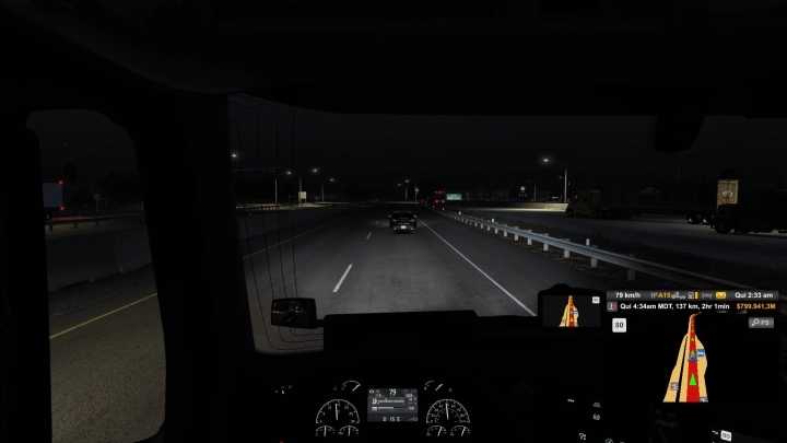 Speed 80 Km/H Special Transport V1.0 ATS 1.49