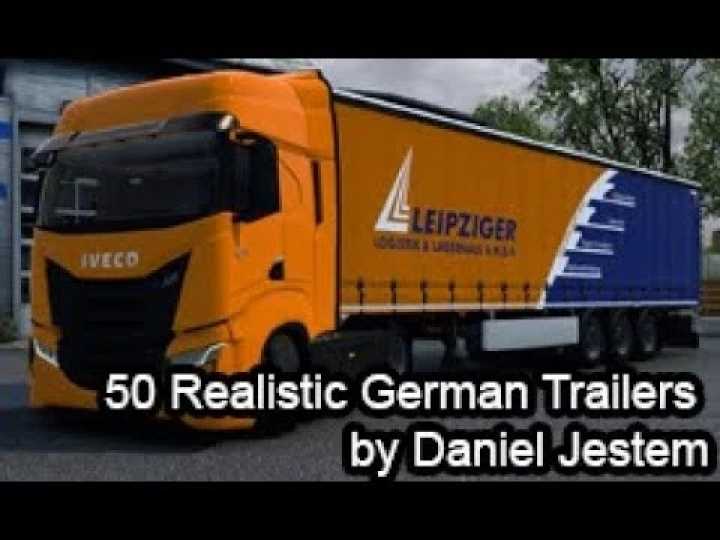 50 Realistic German Trailers ETS2 1.49