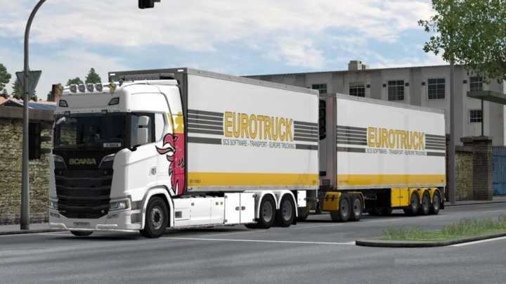 Bdf Tandem Truck Pack V149.00 ETS2 1.49