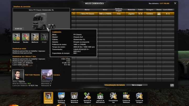 Engine Volvo Fh16 2009 1000Hp ETS2 1.48