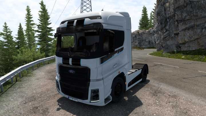 Ford Trucks F-Max Blackline Edition V1.0 ETS2 1.48