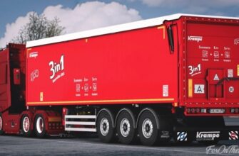 Krampe Sks30 1050 Trailer V2.0 ETS2 1.48 Krampe Sks30 1050 Trailer V2.0 ETS2 1.48