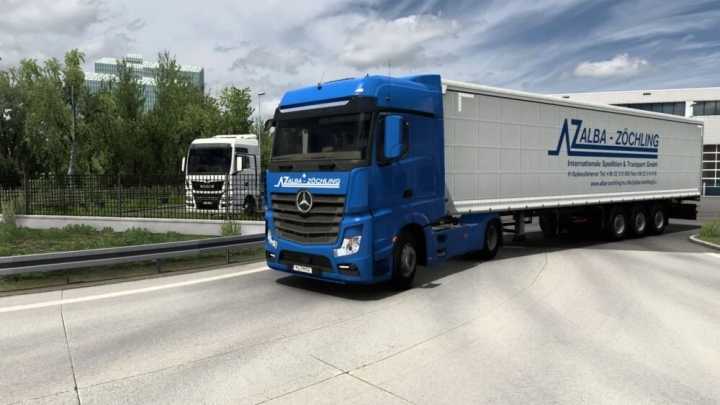 Mb Combo Skin Alba-Zochling ETS2 1.48