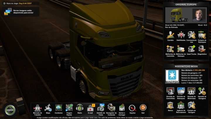 Profile (Savegame) V1.0 ETS2 1.49