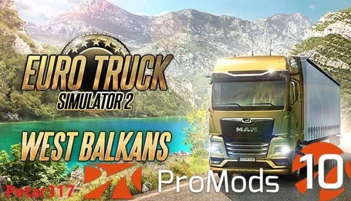 Promods 2.67 & West Balkans Merge V0.5 ETS2 1.48