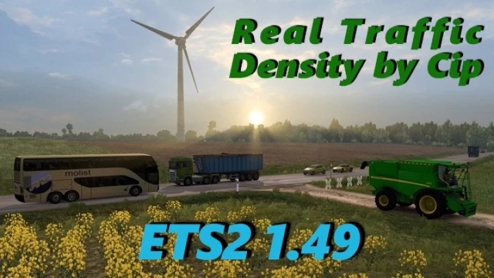 Real Traffic Density ETS2 1.49
