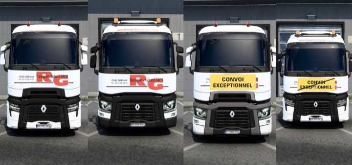 Renault T Richard Gros V1.0 ETS2 1.48