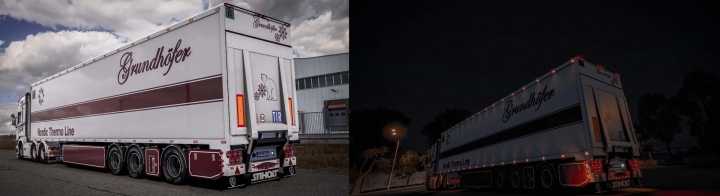 Scania 6 Series R560 Megamod+Trailer ETS2 1.48