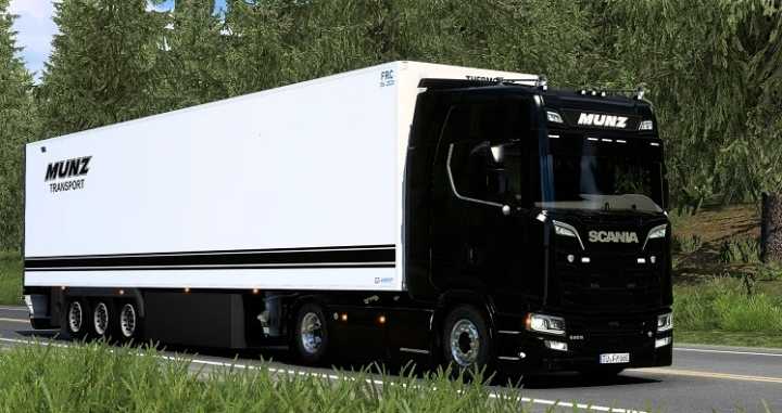 Scania S Munz Dieseltv Skin ETS2 1.48