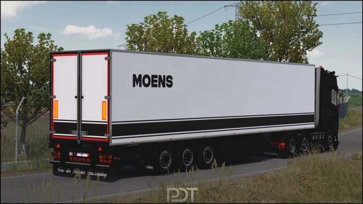 Scania S650 + Trailer Zino Moens Transport V1.2 ETS2 1.48