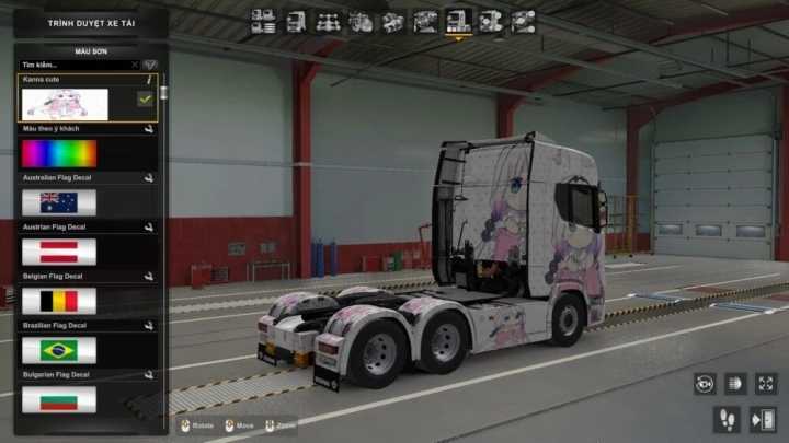 Scania Streamline Kanan Skin ETS2 1.48