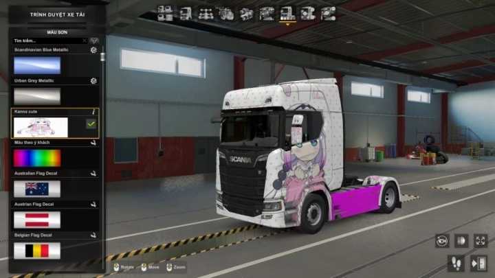 Scania Streamline Kanan Skin ETS2 1.48