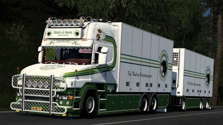 Scania T500 Tandem Patrick Vd Hoeven V2.0 ETS2 1.48