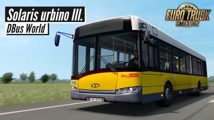 Solaris Urbino Iii. 12 Bvg V2.0.19.49 ETS2 1.49