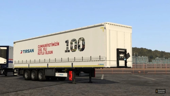 Tirsan 100Th Anniversary Of The Republic Of Turkiye Skin ETS2 1.48