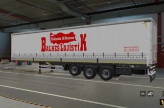 Tirsan Trailer Balkes Logistic Paintjob ETS2 1.48