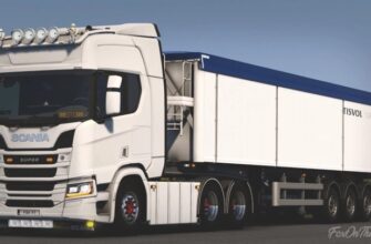 Tisvol Tipper Trailer Addon V1.1.3 ETS2 1.48