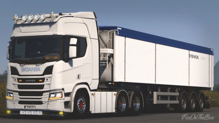 Tisvol Tipper Trailer Addon V1.1.3 ETS2 1.48