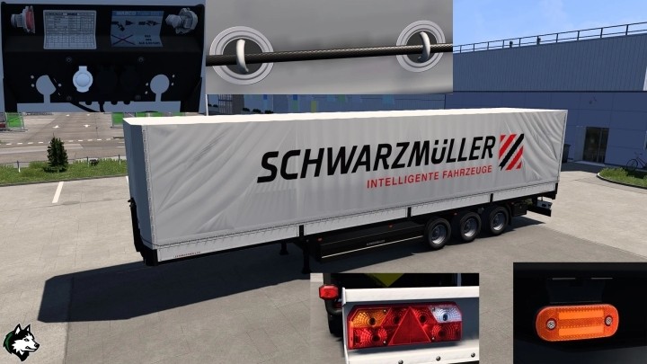 Trailer Schwarzmuller Pack V1.8 ETS2 1.48