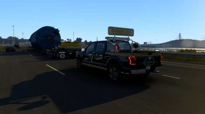 Gmc Logistics – Special Pick-Up Escort Truck V2.0 ATS 1.49