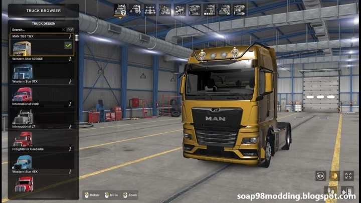 Man Tg3/Tgx 2020 Truck V1.0.5 ATS 1.49