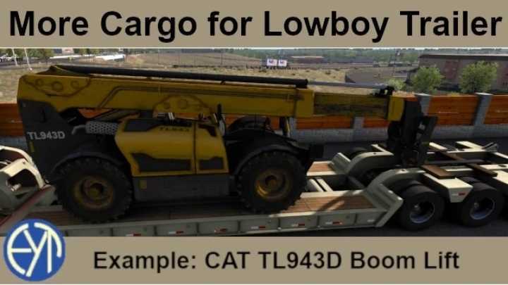 More Cargo For Lowboy V1.49B ATS 1.49