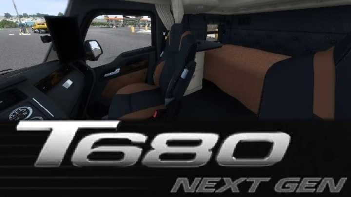New Interior Options For The New T680 V1.0 ATS 1.49