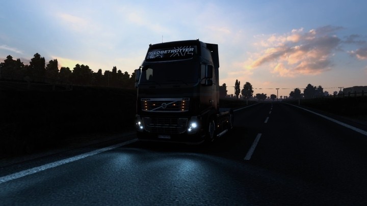 Синие фары ETS2 1.49 - Truckers Mods
