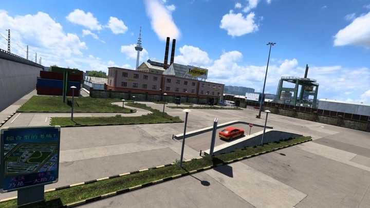 Car Training Ground ETS2 1.49