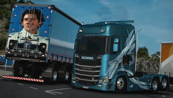 Conjunto Scania S Truck V1.0 + Sider Librelato ETS2 1.49