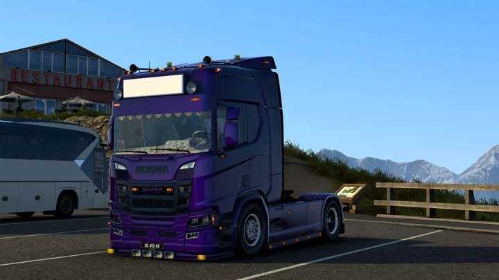 Custom Scania R500 Truck ETS2 1.49
