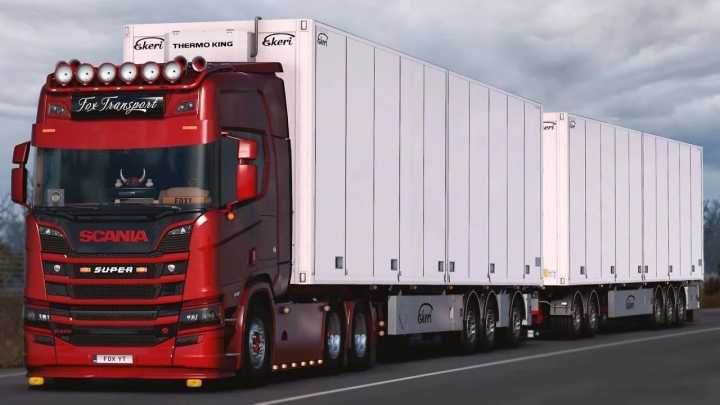 Ekeri Full Trailers Revision Addon ETS2 1.49