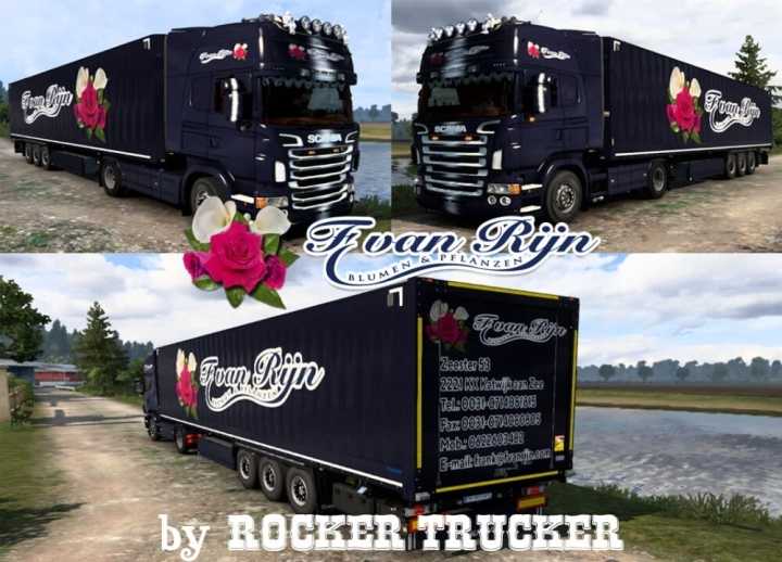 F. Van Rijn Skin Pack ETS2 1.49