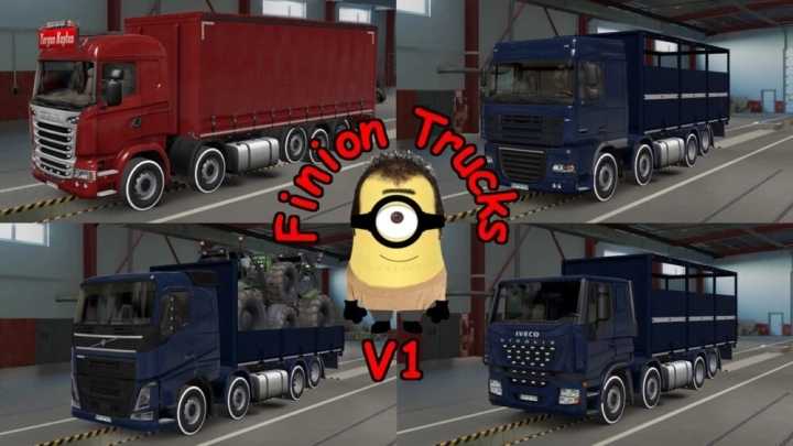 Finion Truck [Scania + Daf + Volvo + Iveco] ETS2 1.49