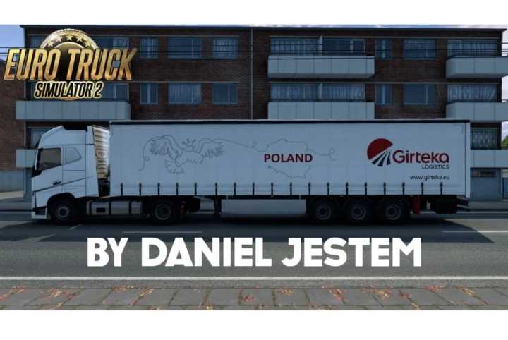 Girteka Poland Trailer V1.0 ETS2 1.49