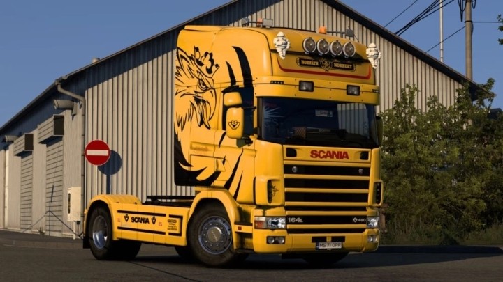 Horvath Norbert Skin For Rjl Scania 4 V1.0 ETS2 1.49