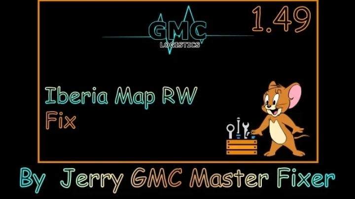 Iberia Map Rw Fix V1.0 ETS2 1.49