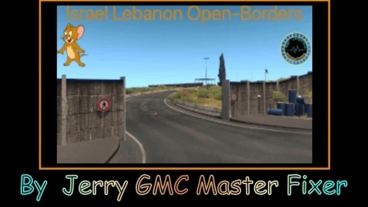 Israel-Lebanon Open Borders V1.0 ETS2 1.49