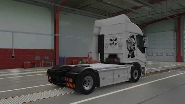 Iveco Stralis Skull Skin ETS2 1.49