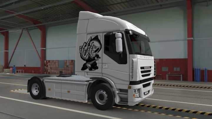 Iveco Stralis Skull Skin ETS2 1.49