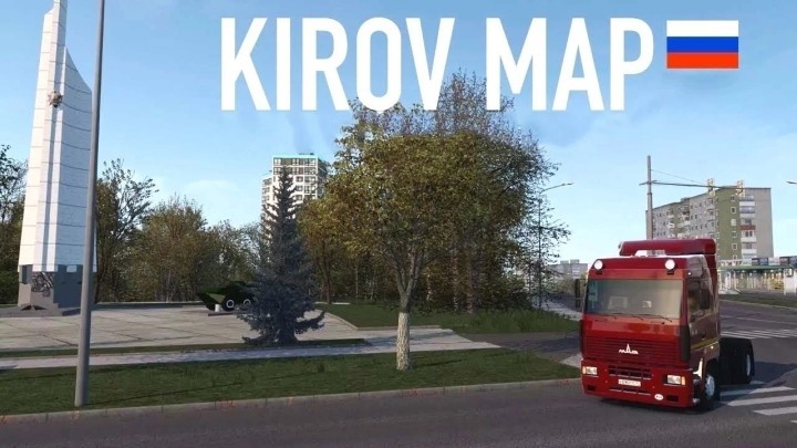 Kirov Map V1.4 ETS2 1.49