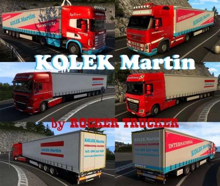 Kolek Martin Skin Pack ETS2 1.49