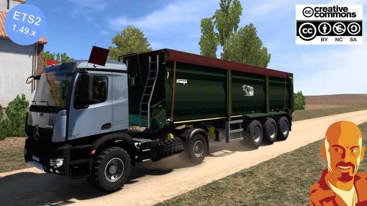 Krampe Sb3060 Agrar Trailer ETS2 1.49
