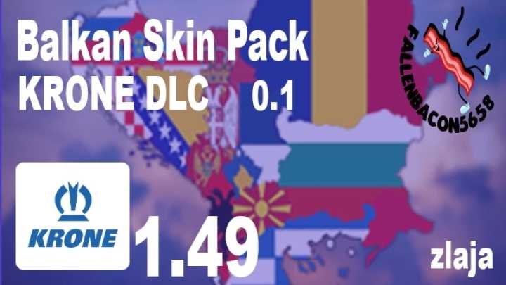 Krone Dlc Balkan Real Skin Pack V0.1 ETS2 1.49