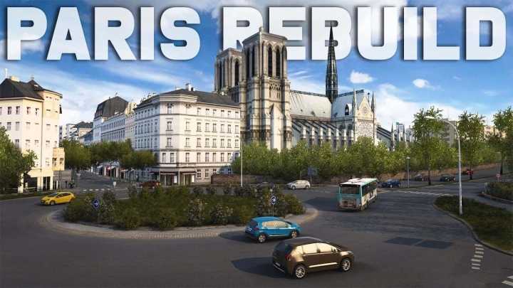 Paris Rebuild For Promods 2.68 ETS2 1.49
