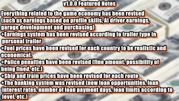 Realistic And Hard Economy V1.0 ETS2 1.49