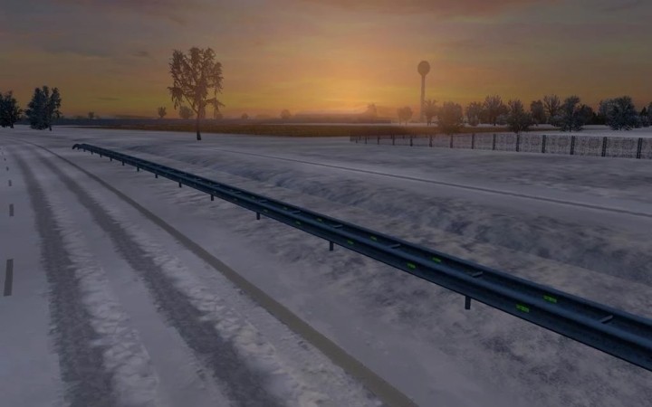 Realistic Winter Textures V1.3A ETS2 1.49