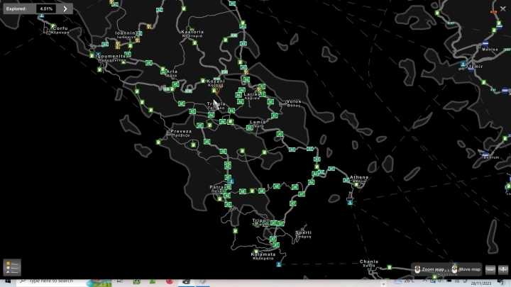 Road To Athens V1.4 ETS2 1.49