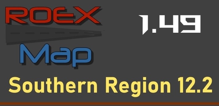 Roextended All – Southern Region 12.2 Road Connection ETS2 1.49